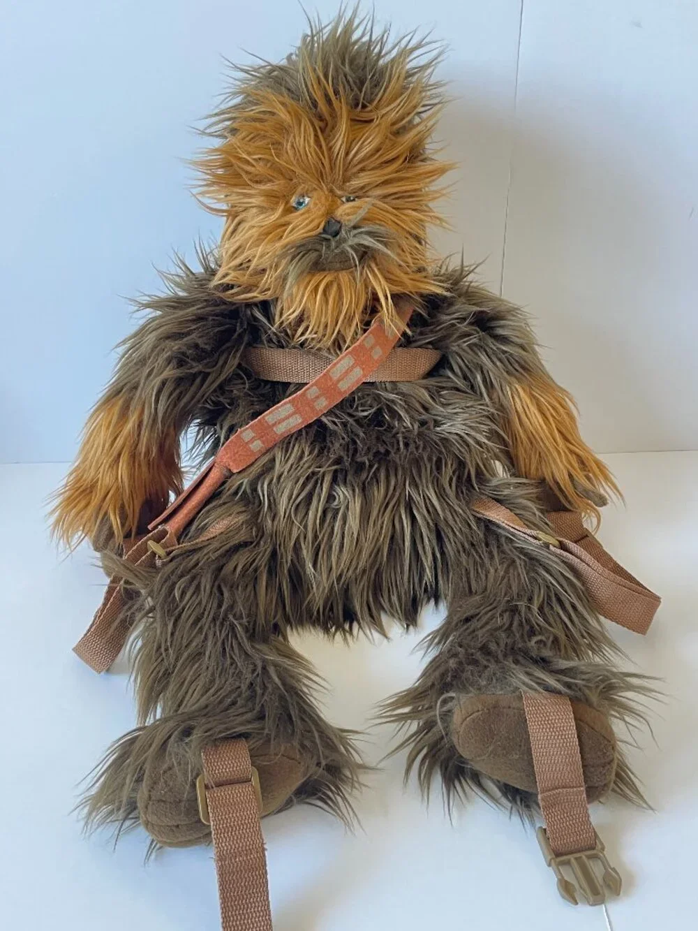 Disney Parks Star Wars CHEWBACCA Chewy Full Body 25” Plush Backpack Hug Buddy